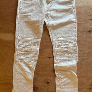 Men's Gant Michael Bastian Era White Motorcycle Pant Style Jeans